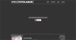 Desktop Screenshot of express-fotolabor.com